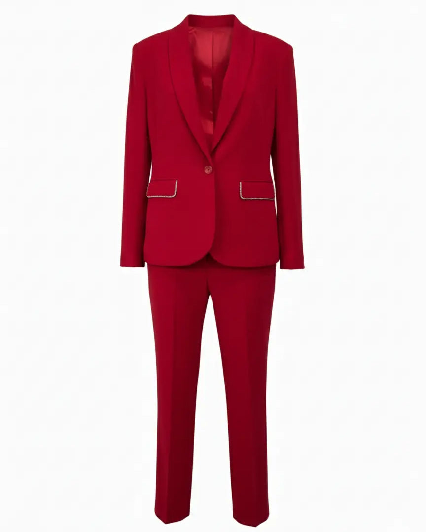 Tailleur con dettagli in strass DORABELLA