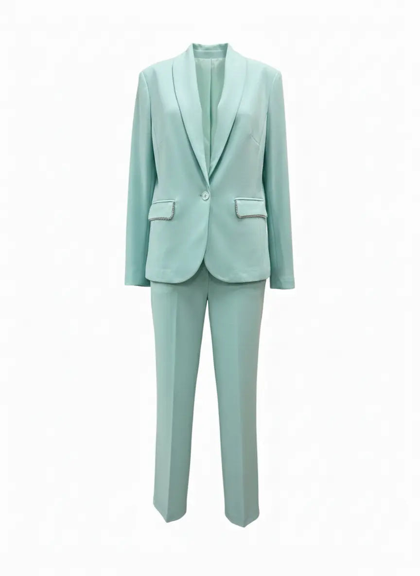 Tailleur con dettagli in strass DORABELLA