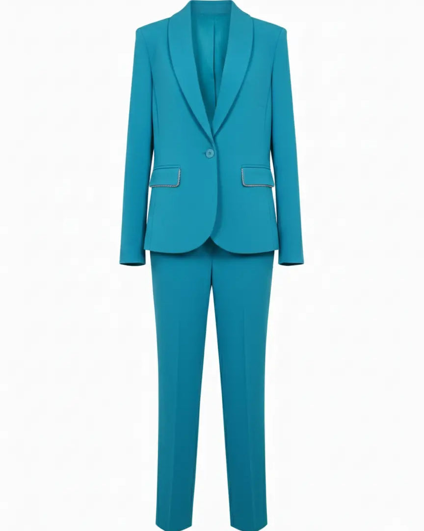 Tailleur con dettagli in strass DORABELLA