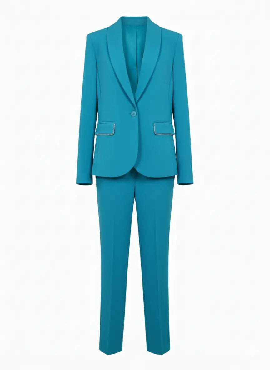 Tailleur con dettagli in strass DORABELLA