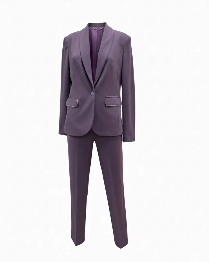 Tailleur con dettagli in strass DORABELLA