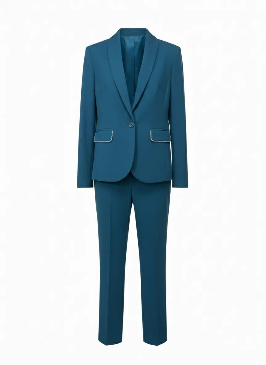 Tailleur con dettagli in strass DORABELLA