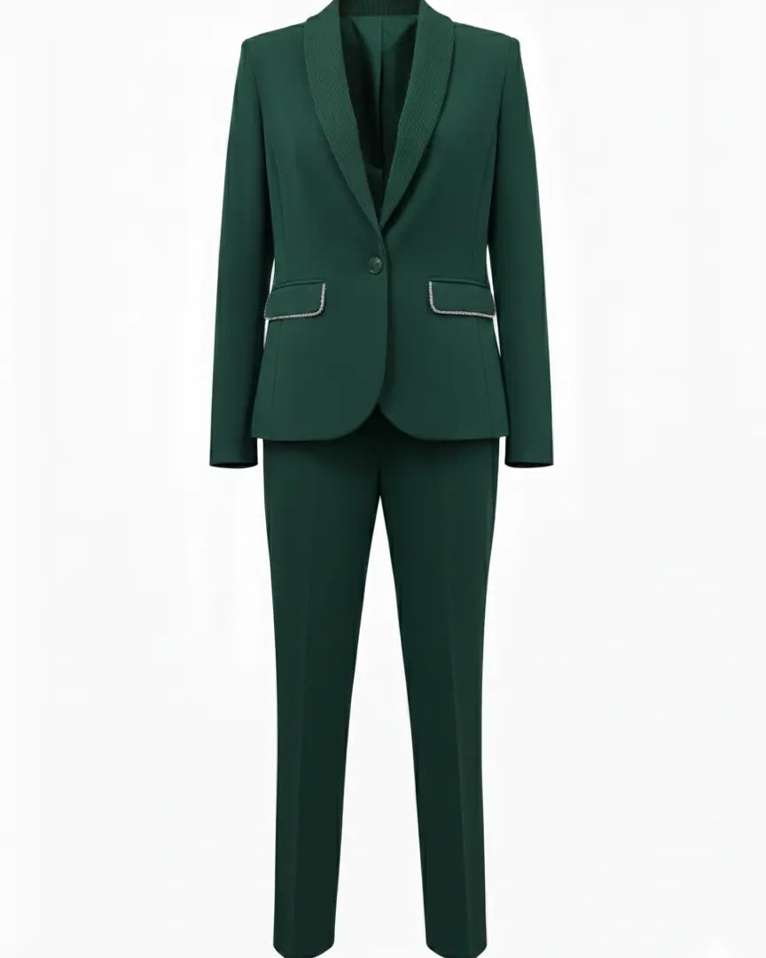 Tailleur con dettagli in strass DORABELLA