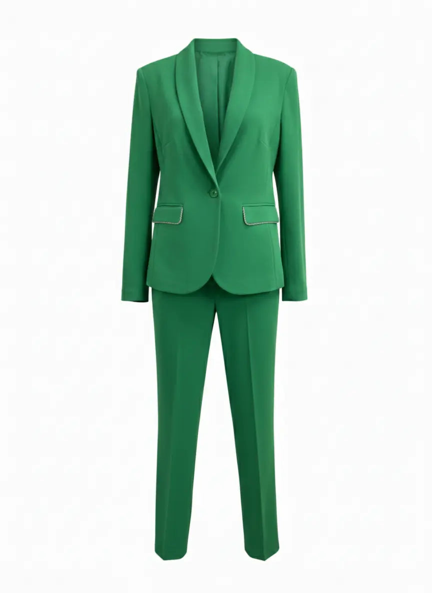 Tailleur con dettagli in strass DORABELLA