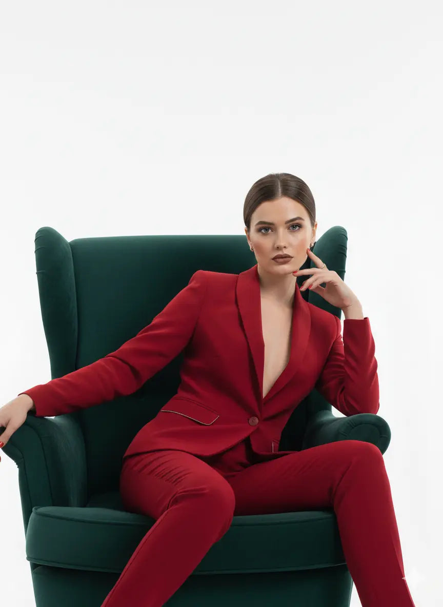 Tailleur con dettagli in strass DORABELLA