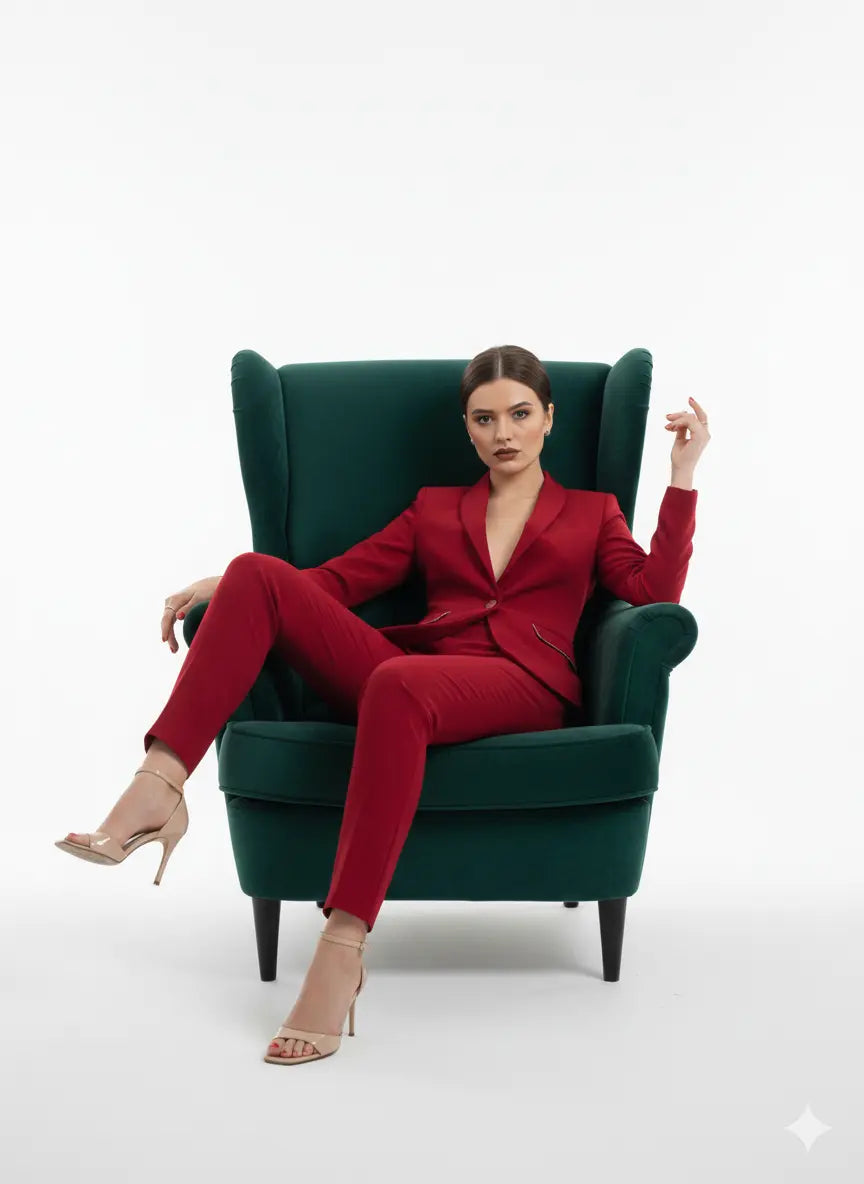 Tailleur con dettagli in strass DORABELLA