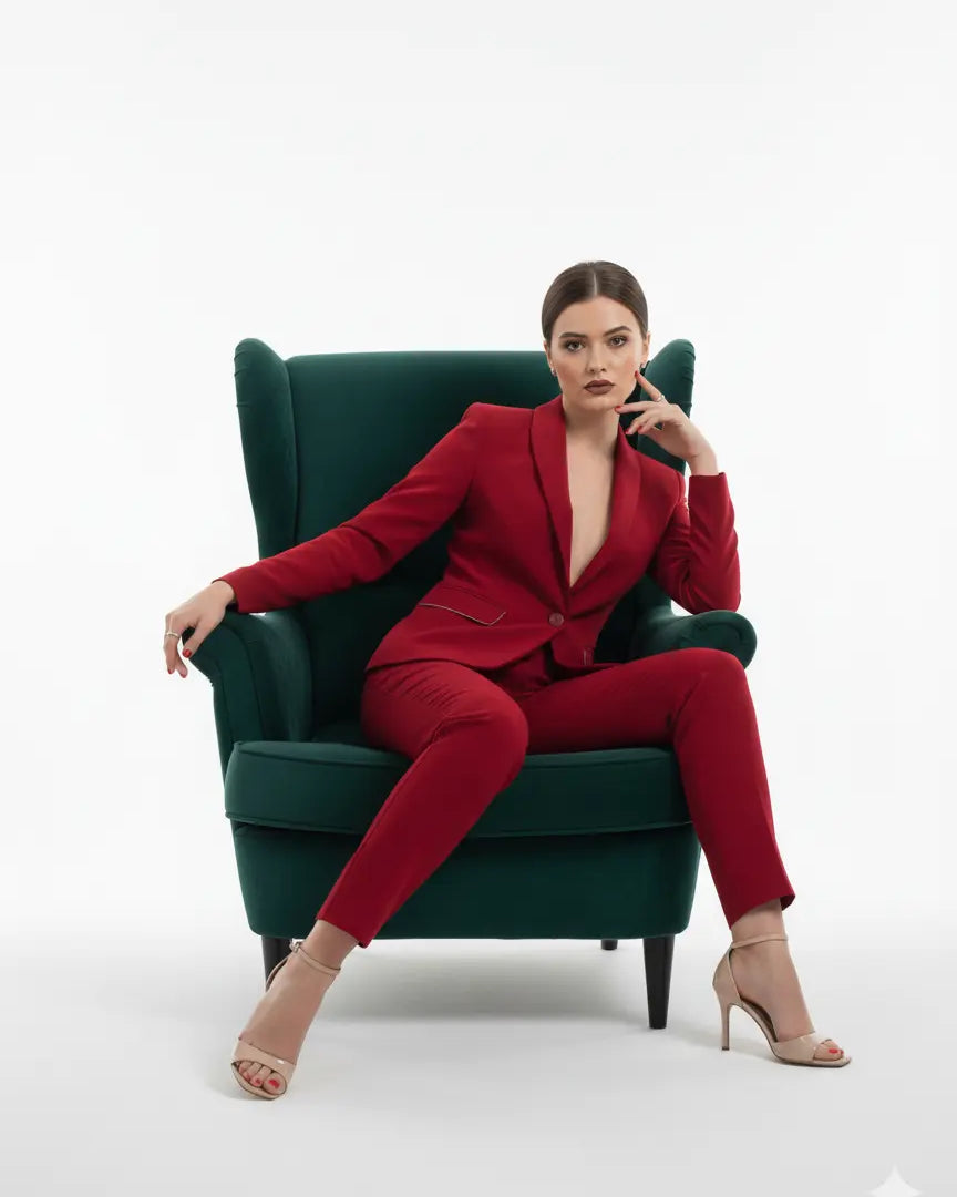 Tailleur con dettagli in strass DORABELLA