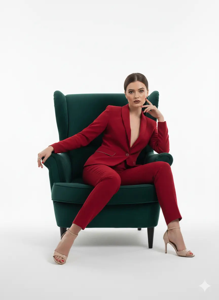 Tailleur con dettagli in strass DORABELLA