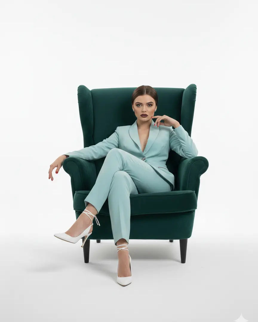 Tailleur con dettagli in strass DORABELLA