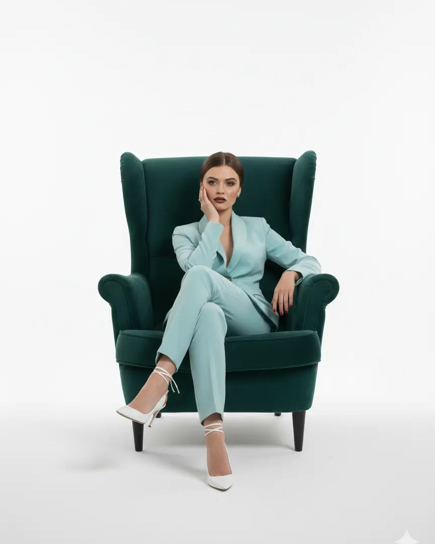 Tailleur con dettagli in strass DORABELLA