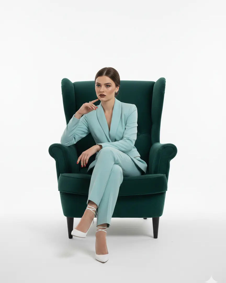 Tailleur con dettagli in strass DORABELLA