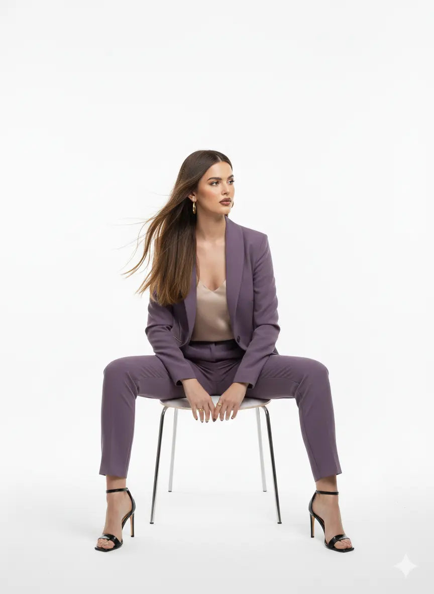 Tailleur con dettagli in strass DORABELLA