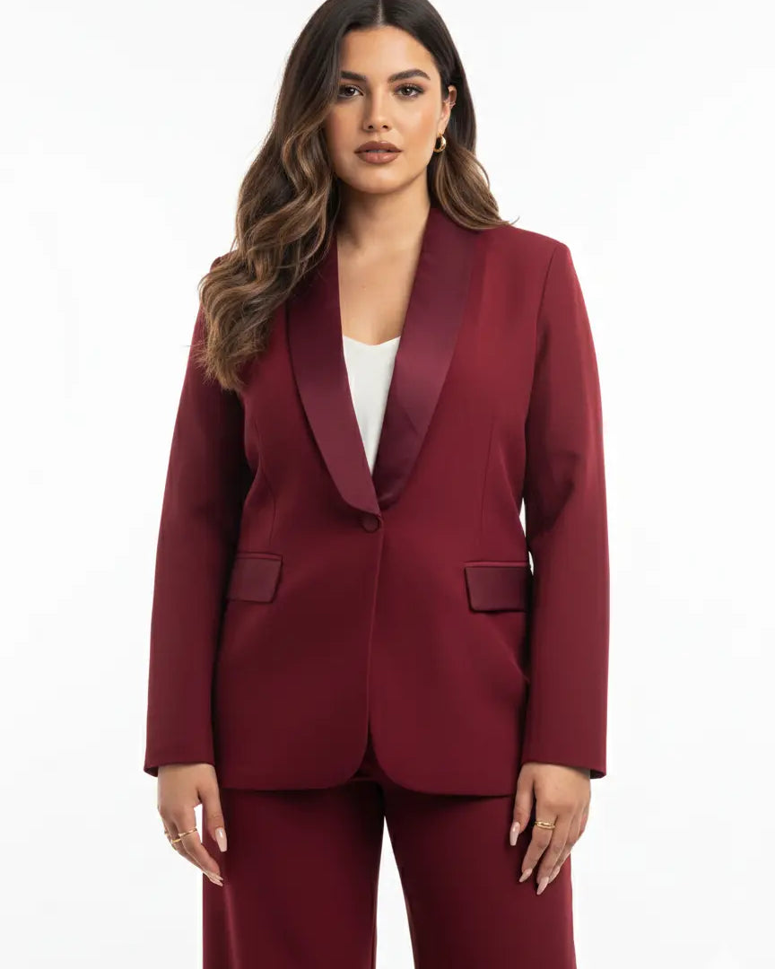 Tailleur fluido dal tocco satinato Unica by Dorabella