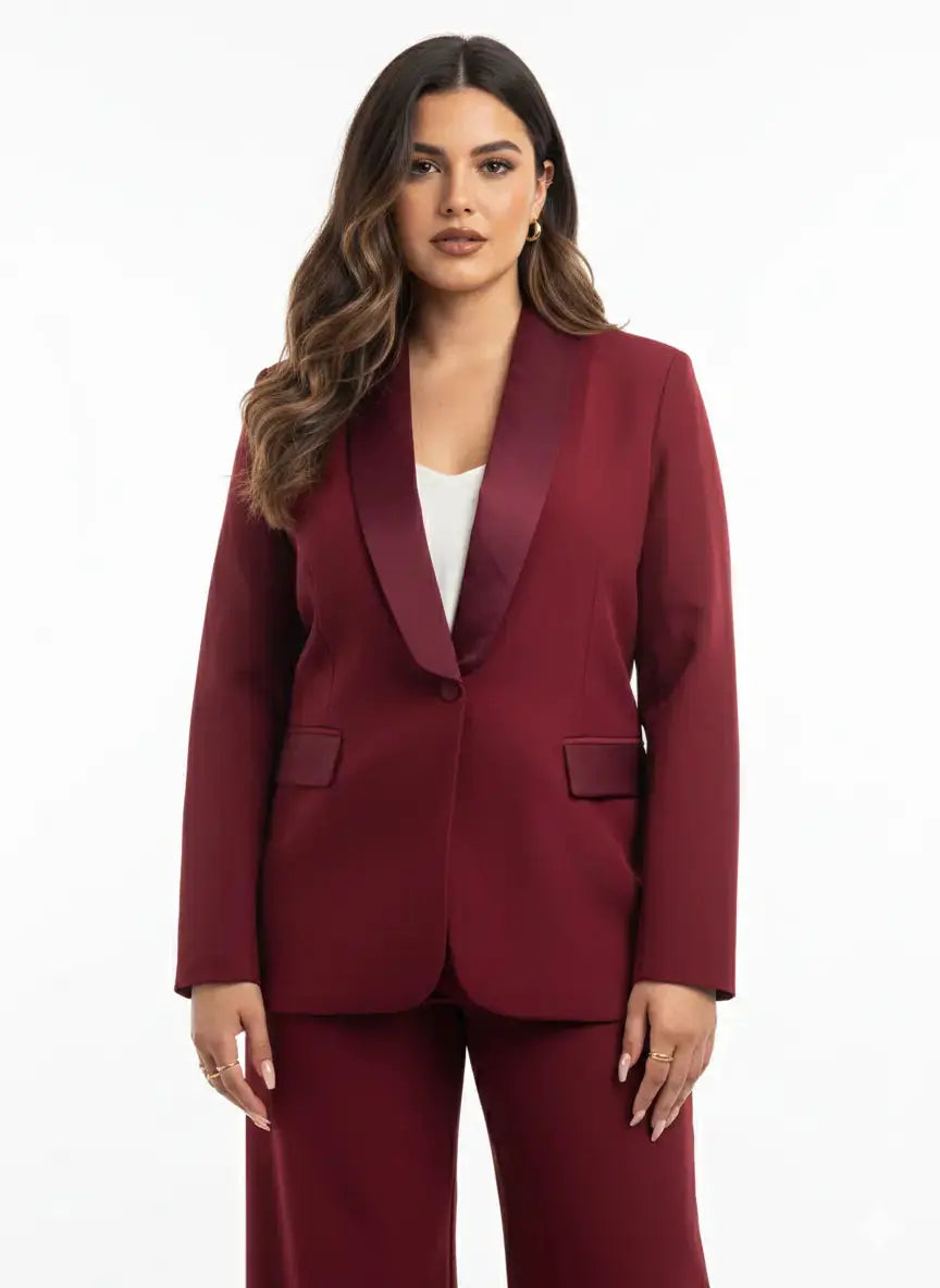 Tailleur fluido dal tocco satinato Unica by Dorabella