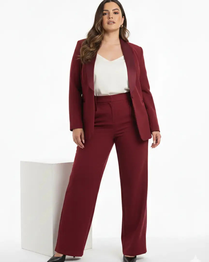 Tailleur fluido dal tocco satinato Unica by Dorabella