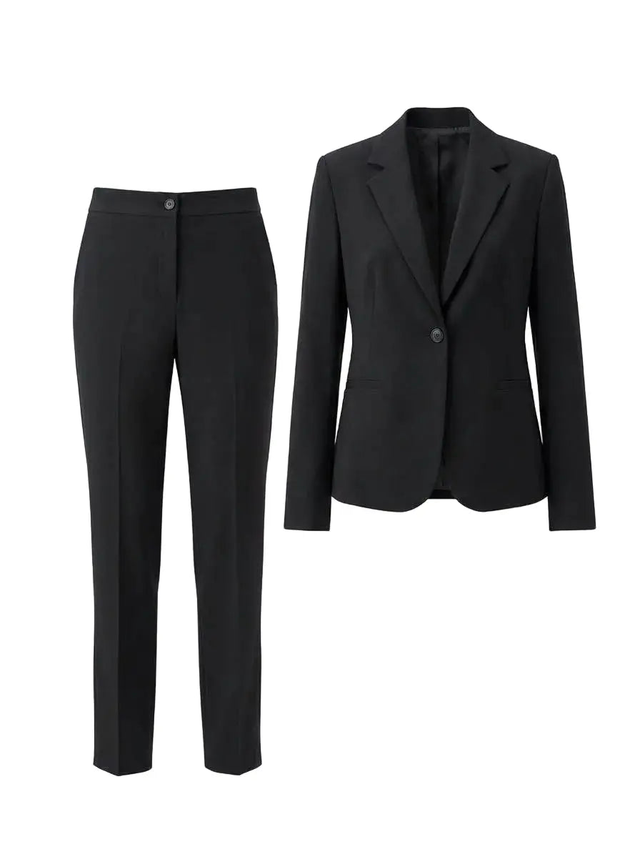Tailleur giacca monopetto e pantalone gamba dritta DORABELLA