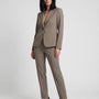 Tailleur giacca monopetto e pantalone gamba dritta DORABELLA