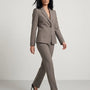 Tailleur giacca monopetto e pantalone gamba dritta DORABELLA