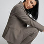 Tailleur giacca monopetto e pantalone gamba dritta DORABELLA