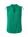 Top con scollo a V e fibbie sulle spalle DORABELLA