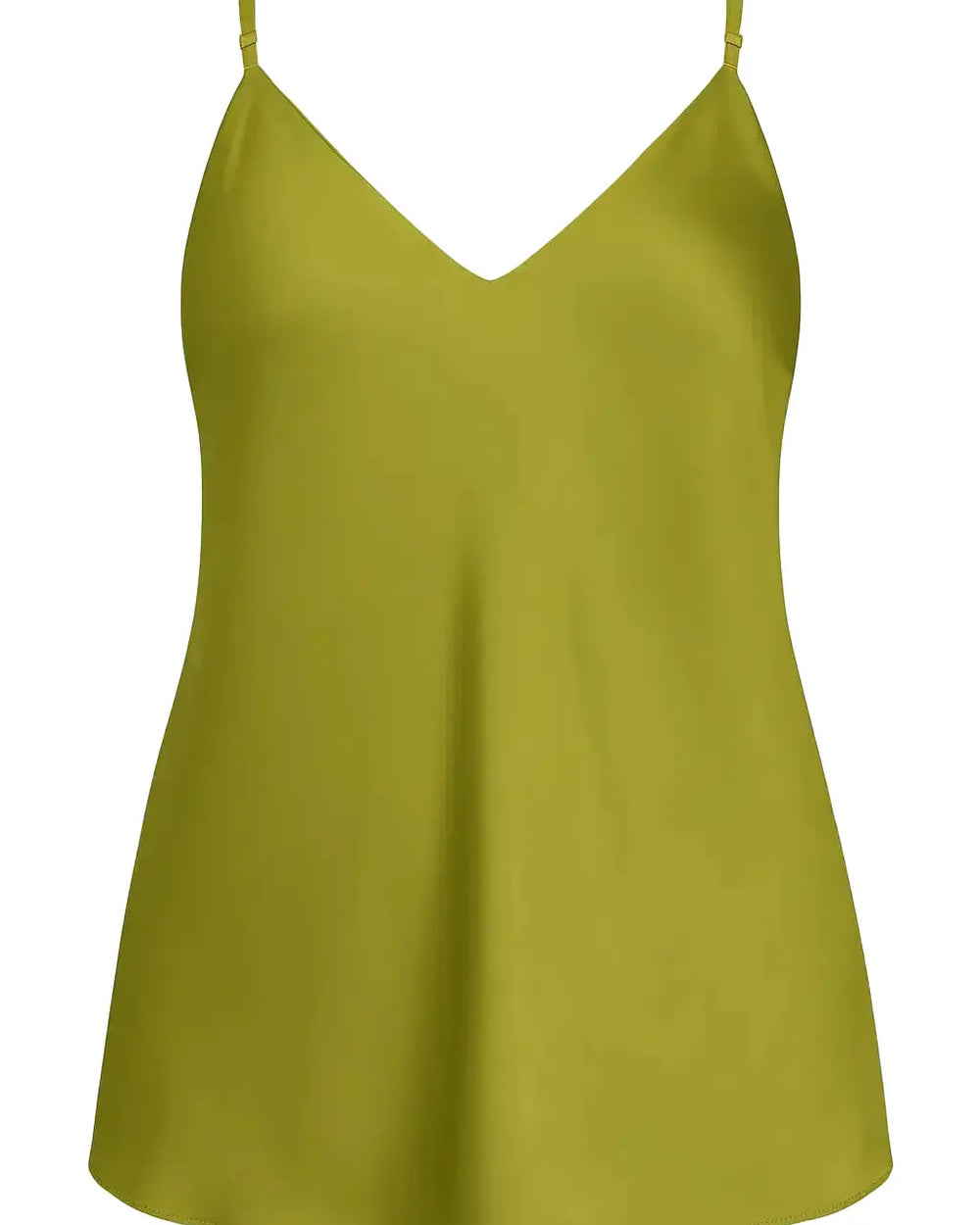 Top in raso con scollo a V e bretelle regolabili Unica by Dorabella