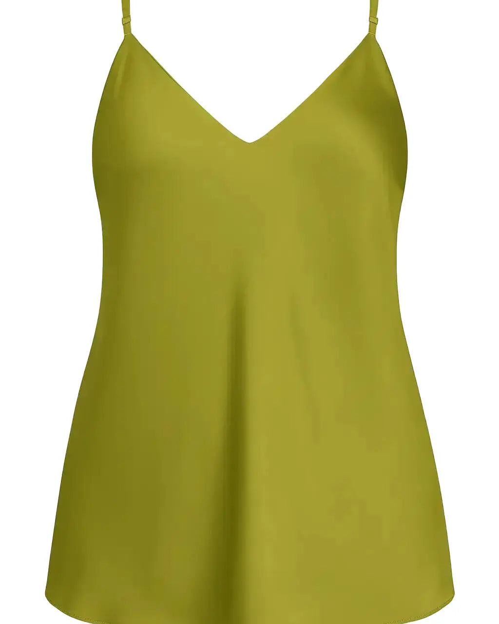 Top in raso con scollo a V e bretelle regolabili Unica by Dorabella