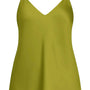 Top in raso con scollo a V e bretelle regolabili Unica by Dorabella
