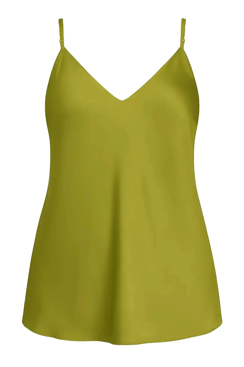 Top in raso con scollo a V e bretelle regolabili Unica by Dorabella