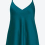 Top in raso con scollo a V e bretelle regolabili Unica by Dorabella