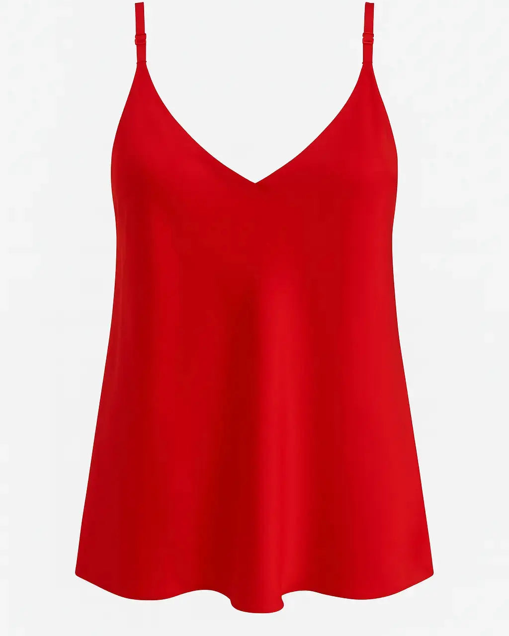 Top in raso con scollo a V e bretelle regolabili Unica by Dorabella