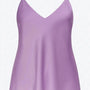 Top in raso con scollo a V e bretelle regolabili Unica by Dorabella