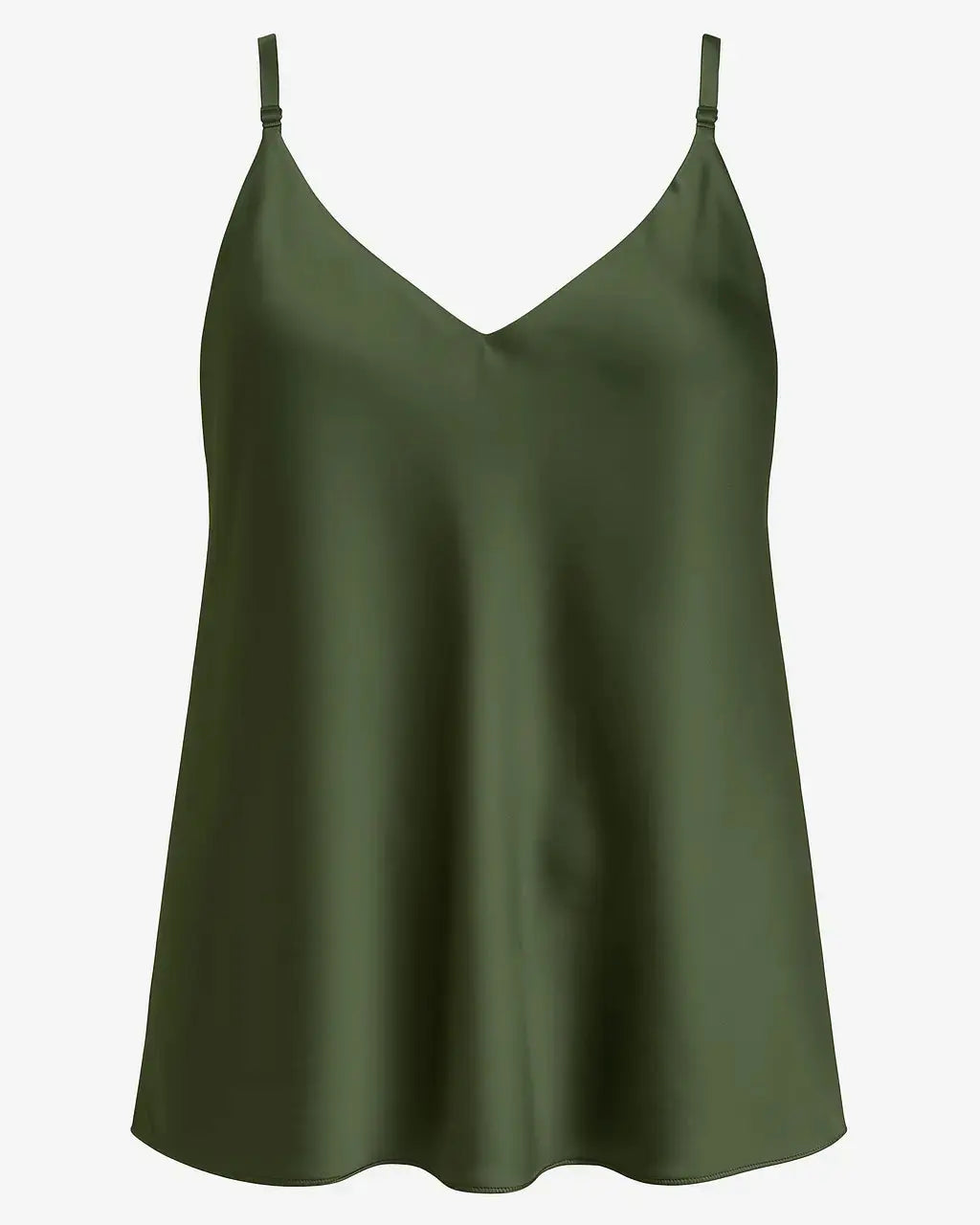 Top in raso con scollo a V e bretelle regolabili Unica by Dorabella