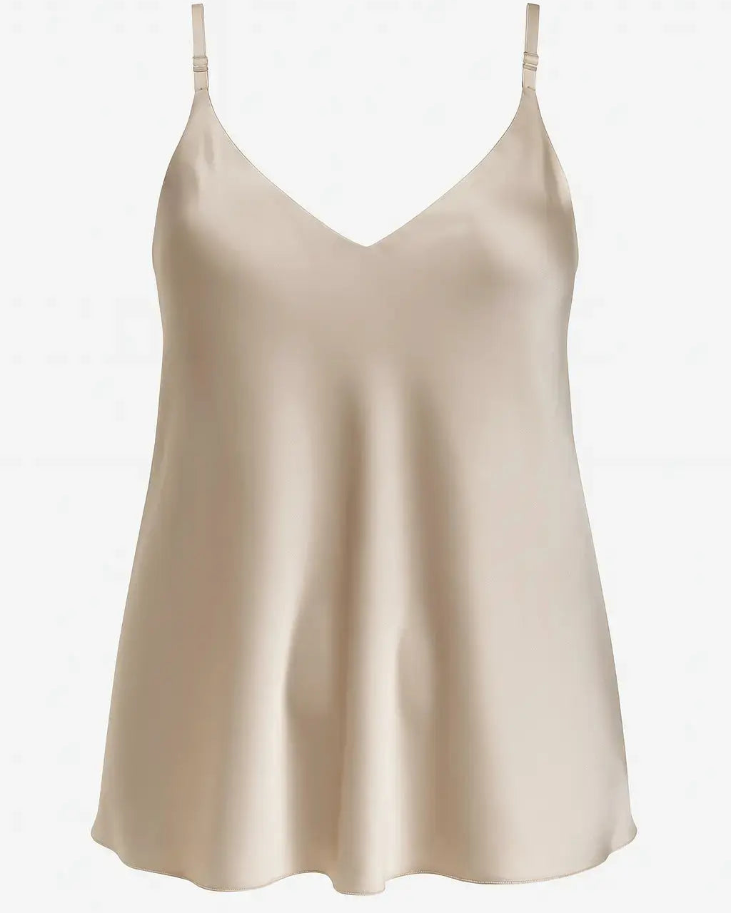 Top in raso con scollo a V e bretelle regolabili Unica by Dorabella