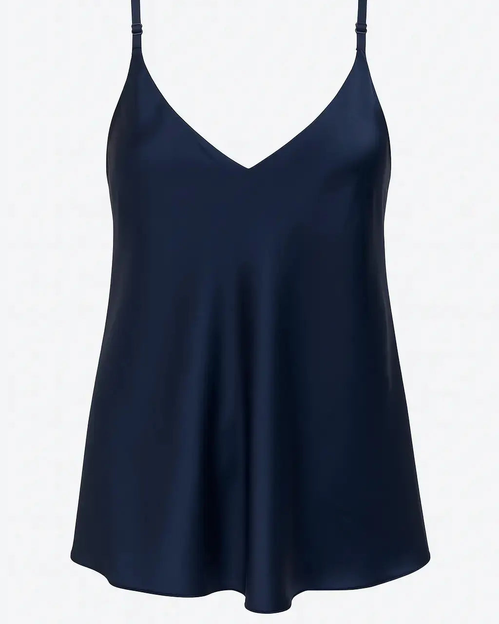 Top in raso con scollo a V e bretelle regolabili Unica by Dorabella