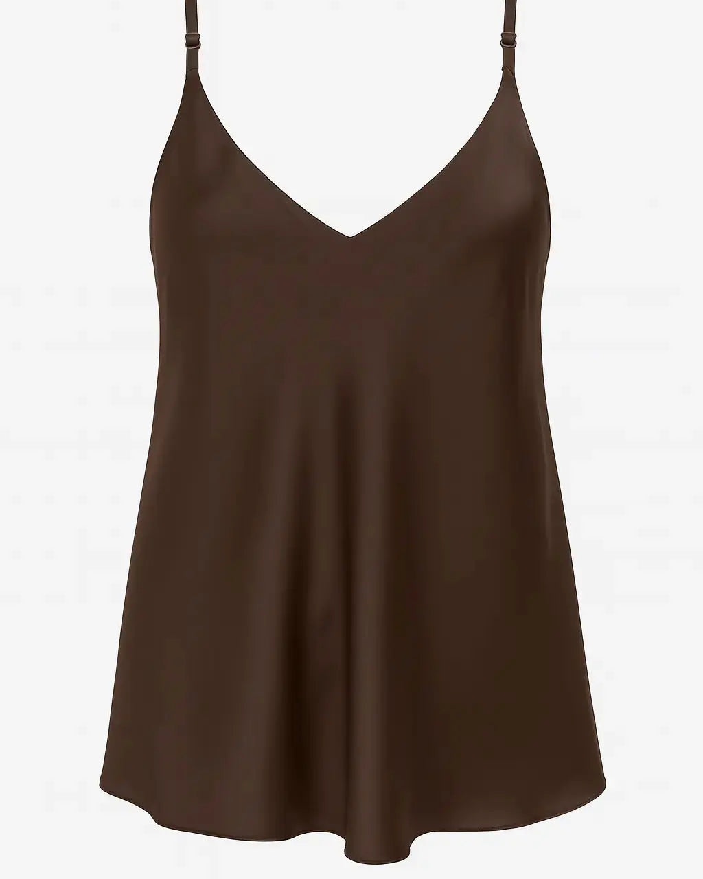 Top in raso con scollo a V e bretelle regolabili Unica by Dorabella