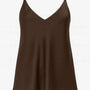 Top in raso con scollo a V e bretelle regolabili Unica by Dorabella