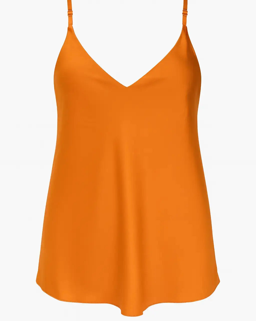 Top in raso con scollo a V e bretelle regolabili Unica by Dorabella