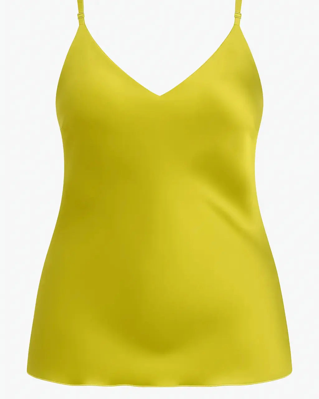 Top in raso con scollo a V e bretelle regolabili Unica by Dorabella