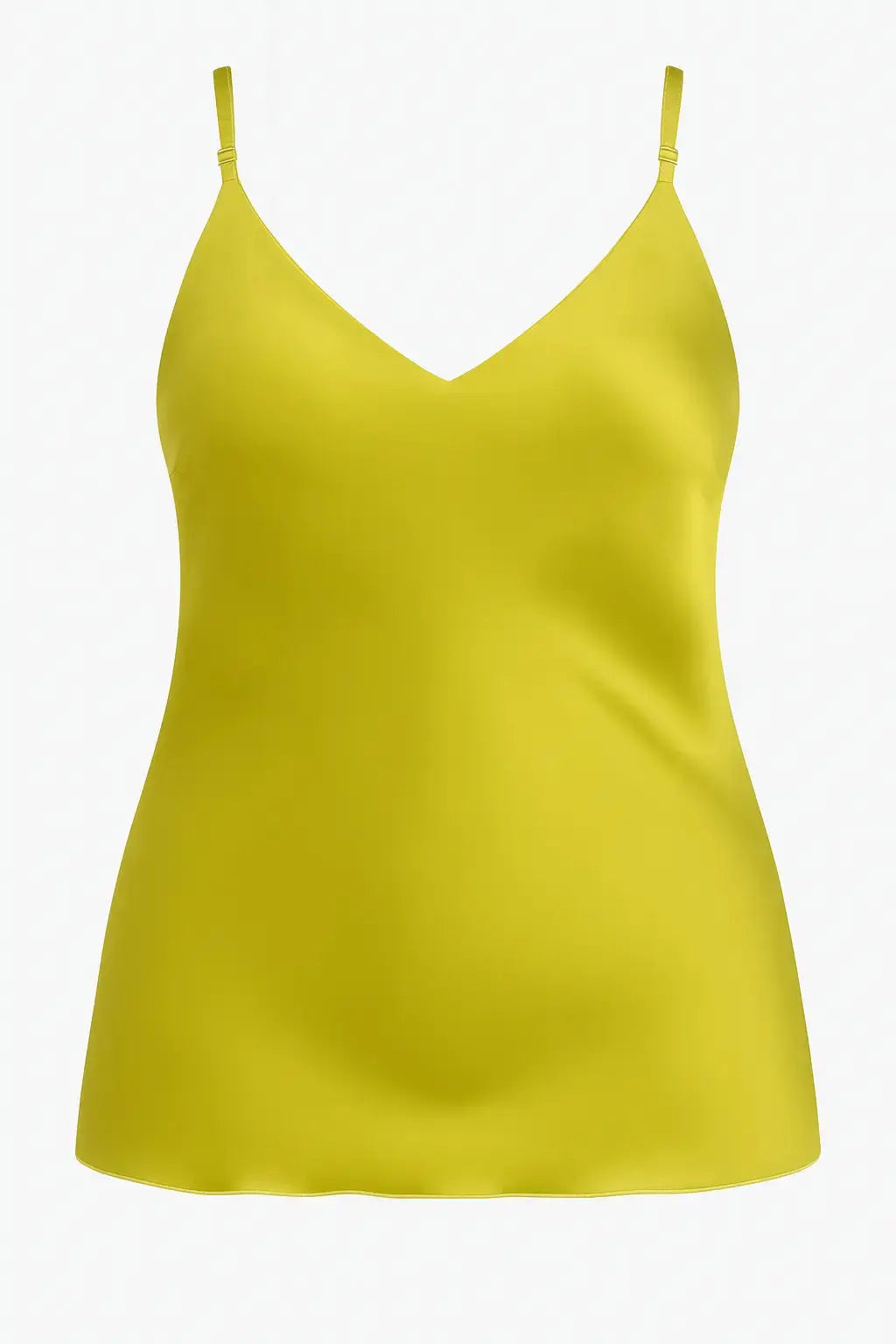 Top in raso con scollo a V e bretelle regolabili Unica by Dorabella