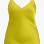Top in raso con scollo a V e bretelle regolabili Unica by Dorabella