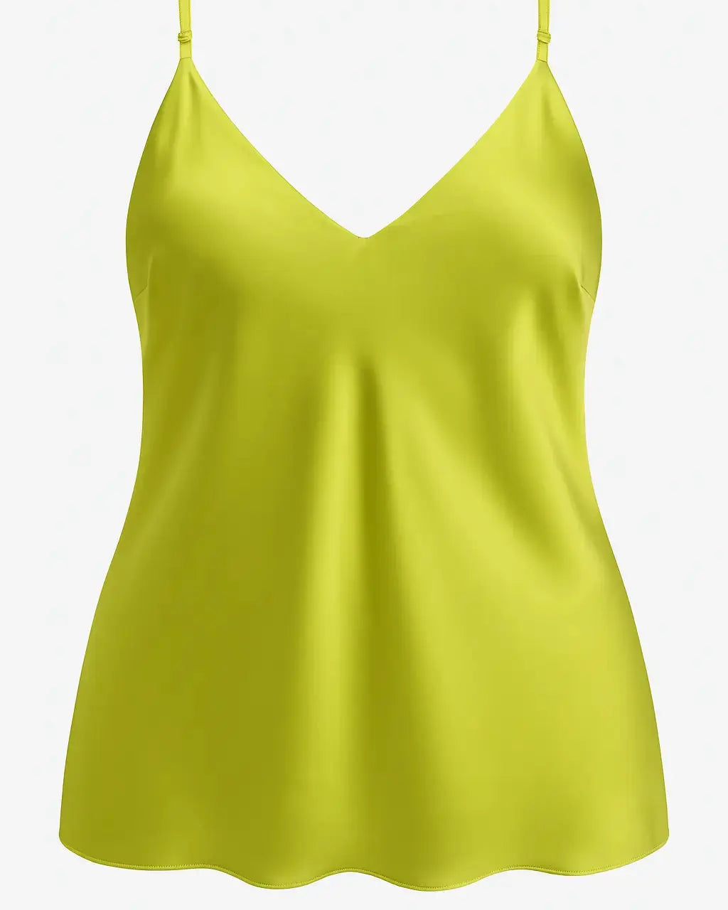 Top in raso con scollo a V e bretelle regolabili Unica by Dorabella