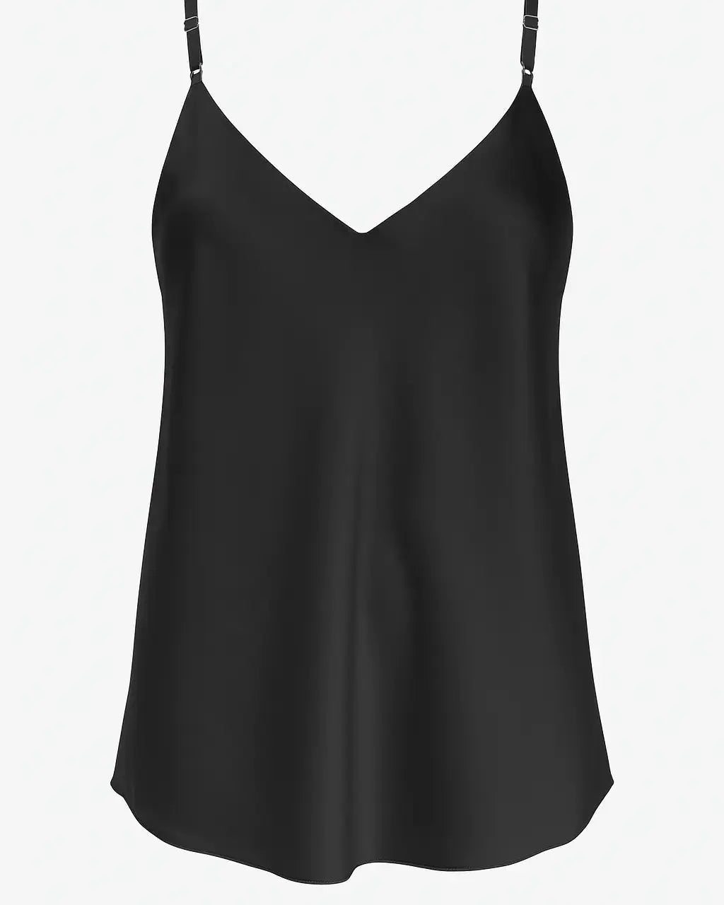 Top in raso con scollo a V e bretelle regolabili Unica by Dorabella