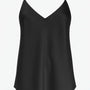 Top in raso con scollo a V e bretelle regolabili Unica by Dorabella