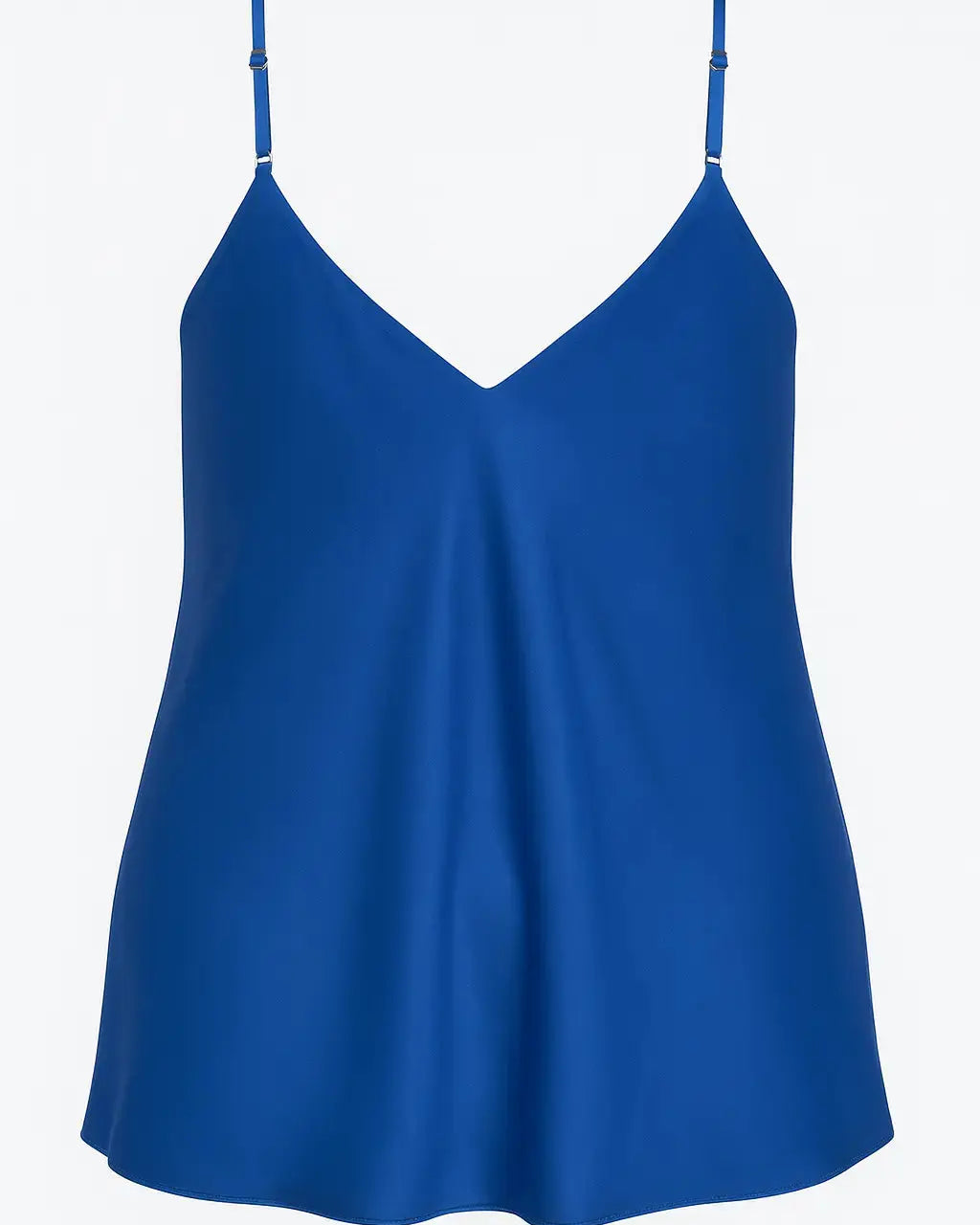 Top in raso con scollo a V e bretelle regolabili Unica by Dorabella