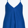 Top in raso con scollo a V e bretelle regolabili Unica by Dorabella