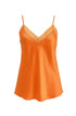 Top scollo a V con inserti in pizzo a tono Unica by Dorabella
