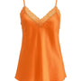 Top scollo a V con inserti in pizzo a tono Unica by Dorabella
