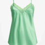 Top scollo a V con inserti in pizzo a tono Unica by Dorabella