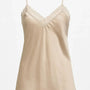 Top scollo a V con inserti in pizzo a tono Unica by Dorabella