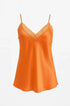 Top scollo a V con inserti in pizzo a tono Unica by Dorabella